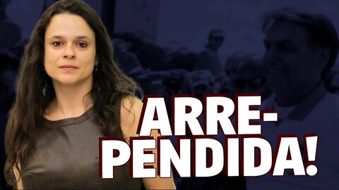 Janaina se arrepende de votar em Bolsonaro