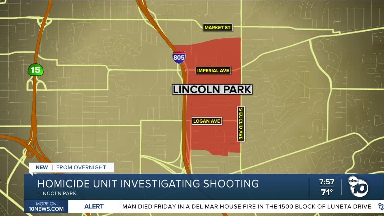 Man killed in San Diego's Lincoln Park neighborhood