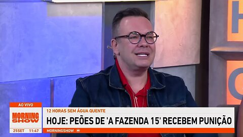 Peões de ‘A Fazenda 15’ recebem primeira punição no reality show