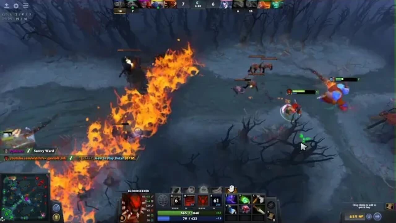 Dota 2 How to play Bloodseeker till MVP!