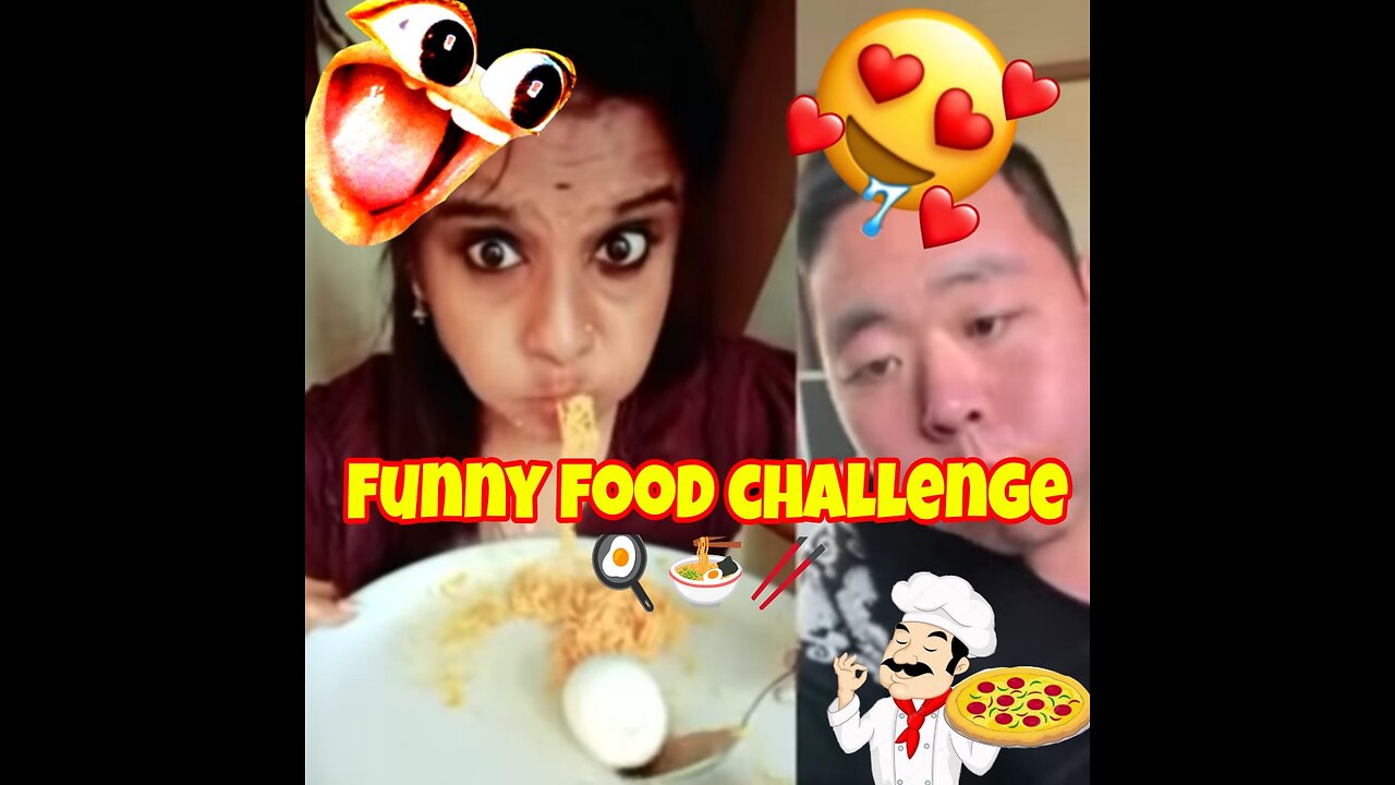 Funny food challenge