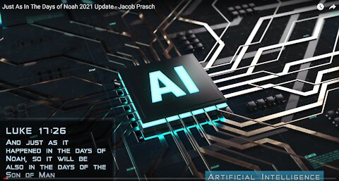 Just As In The Days of Noah | 2021 Update by Jacob Prasch