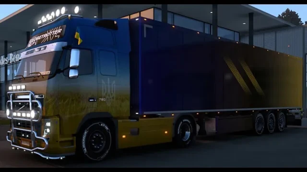 TEST DRIVE MAX SPEED MICHELIN FAN PACK - VOLVO FH CLASSIC- - EuroTruckSimulator 2