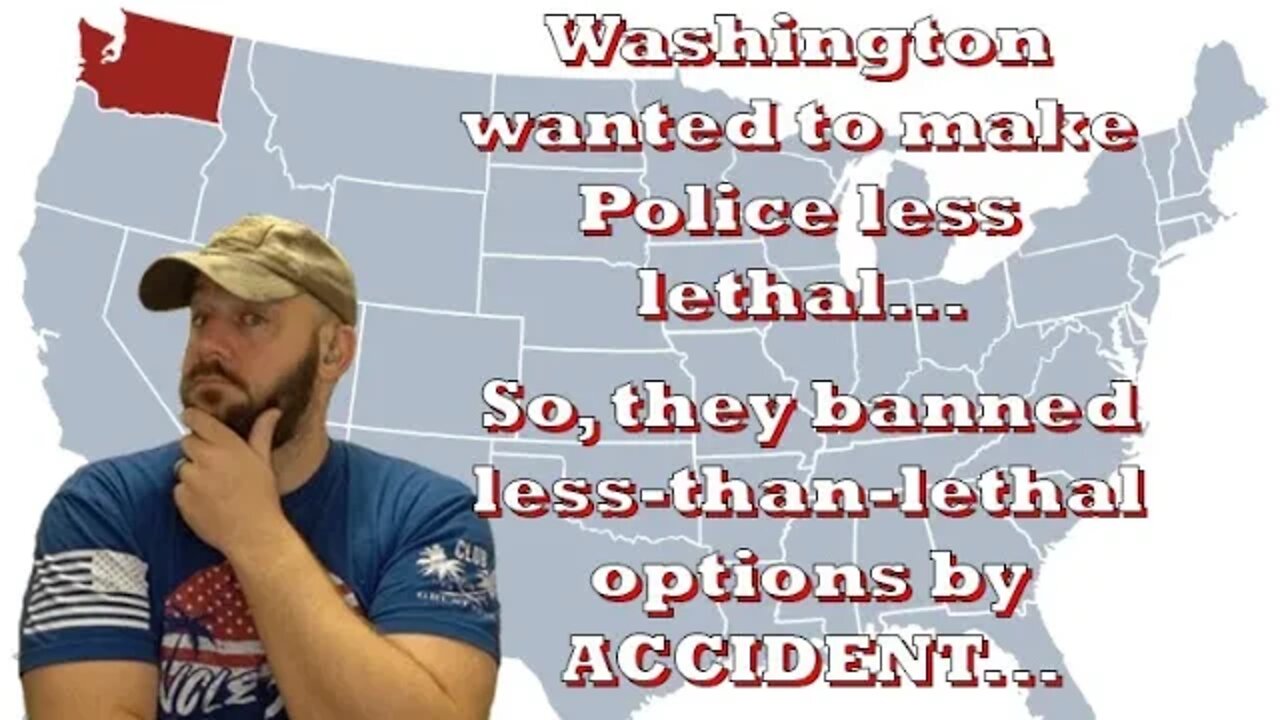 Gun Control Leftist Politicians in Washington ACCIDENTALLY make Police interactions MORE LETHAL…