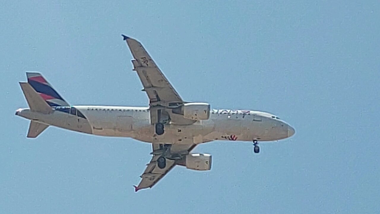 Airbus A320 PR-MYR vindo de Maceió para Fortaleza