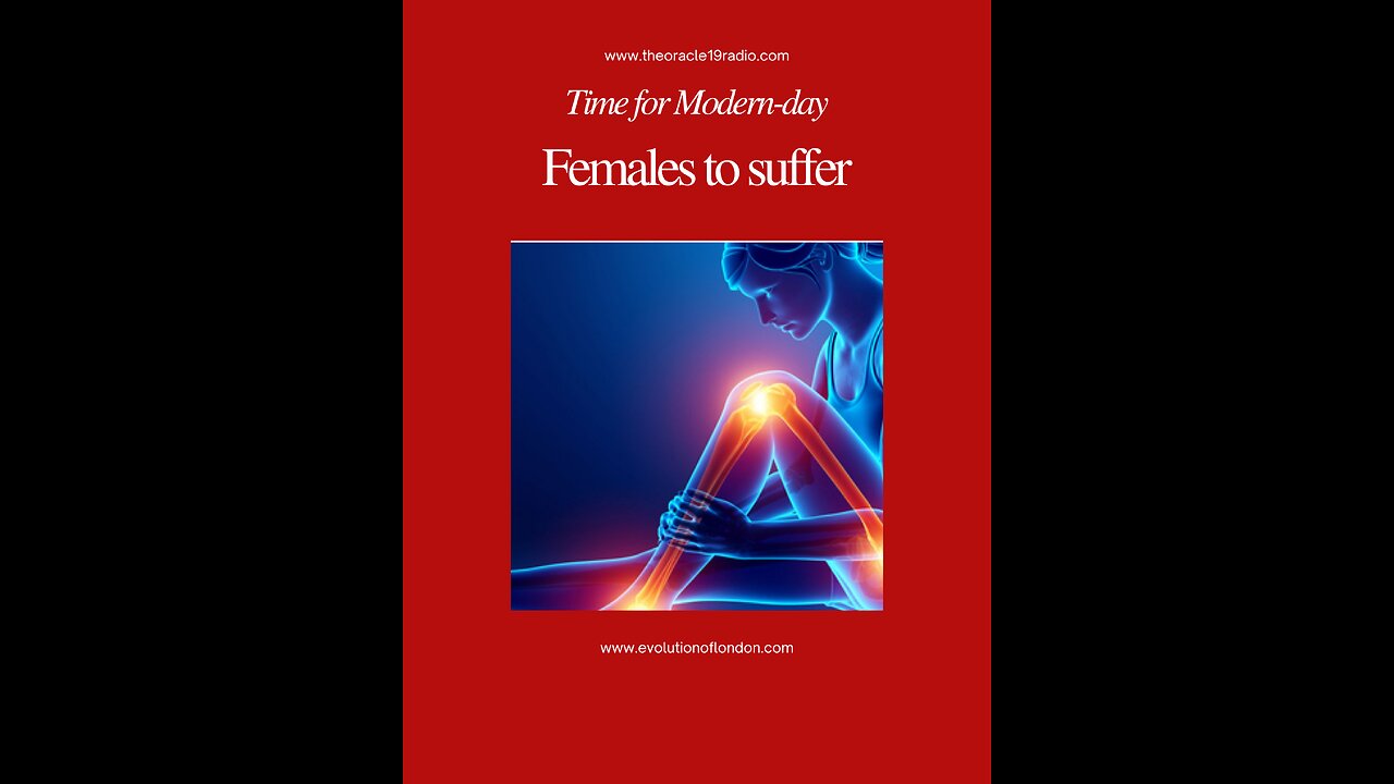 TIME FOR MODERN DAY FEMALES TO SUFFER