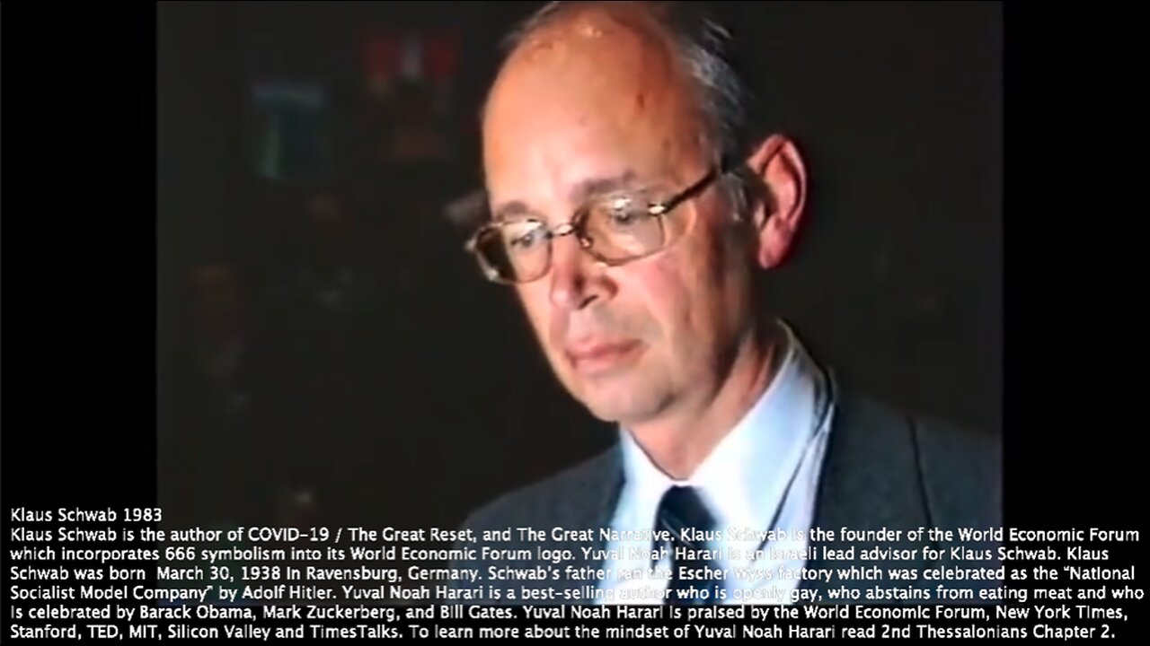 Klaus Schwab | Why Has Klaus Schwab Been Diligently Working to Implement the Fourth Industrial Revolution & The Great Reset Since 1971?
