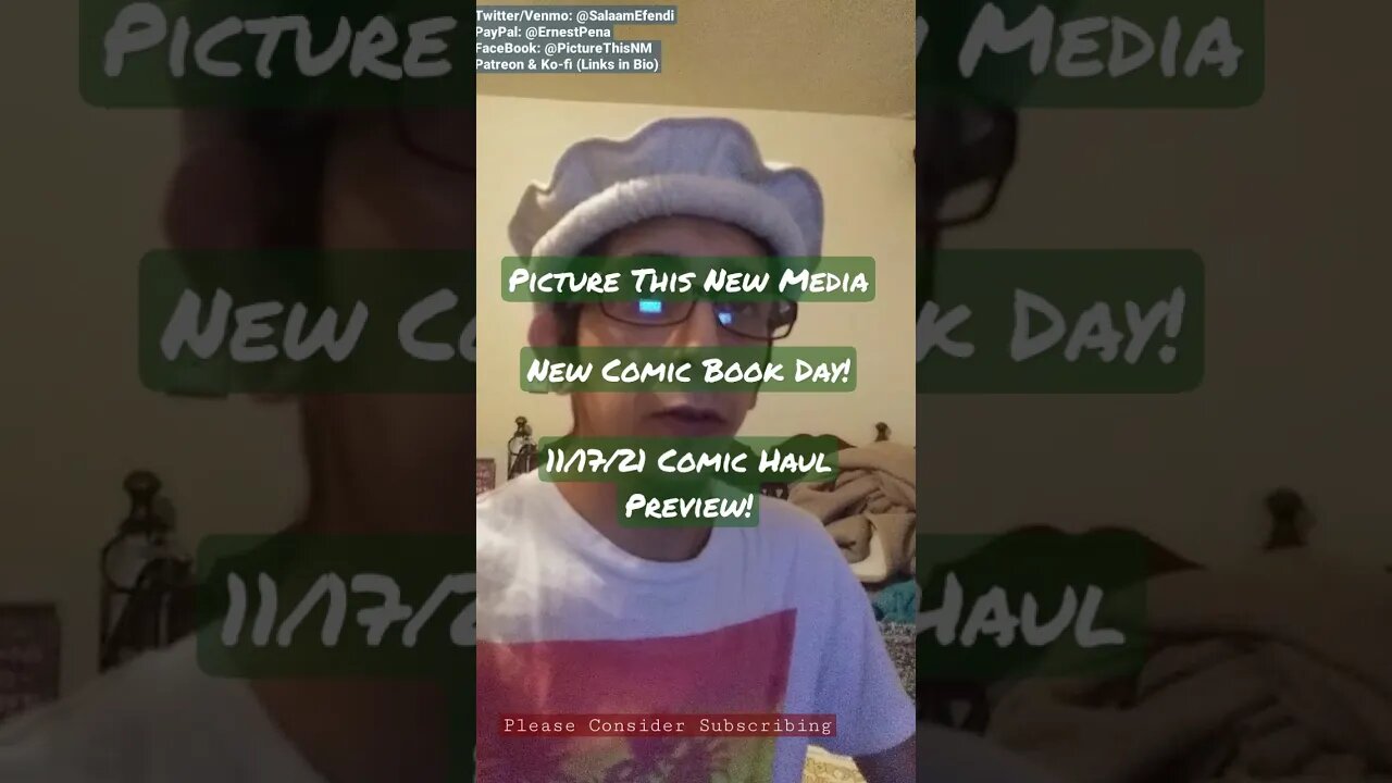 New Comic Book Day! 11/17/21 #NCBD Haul Preview | Picture This New Media #YouTubeShorts