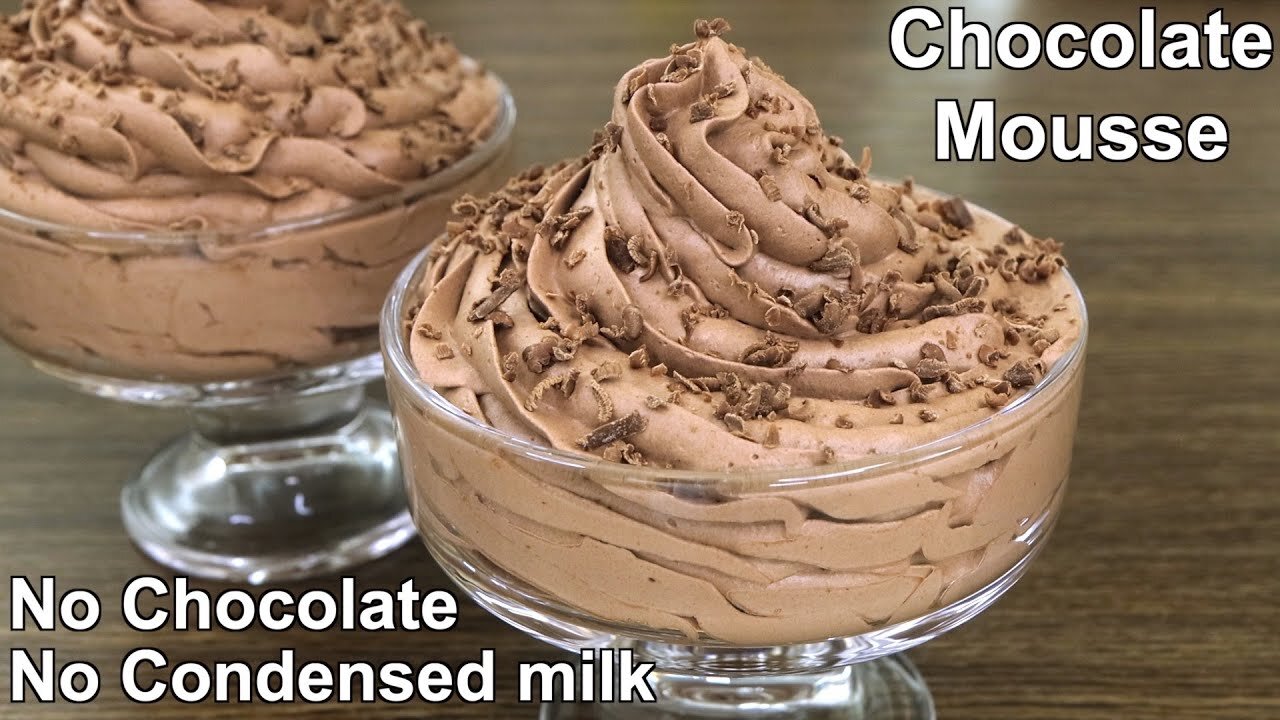 Chocolate Mousse Recipe Easy Chocolate Dessert