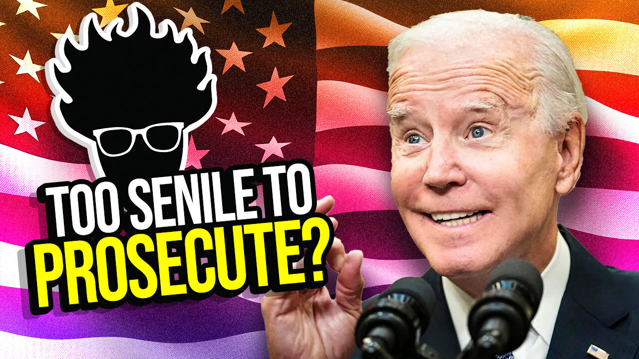 Biden's Mishandling of Classified Documents Defense: TOO OLD TO PROSECUTE! Viva Frei Vlawg