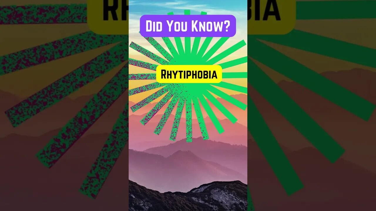 Face your Rhytiphobia!