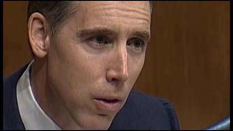 Senator Josh Hawley Uses Facts Against the NCAA Allowing Biological Men in Women’s Sports