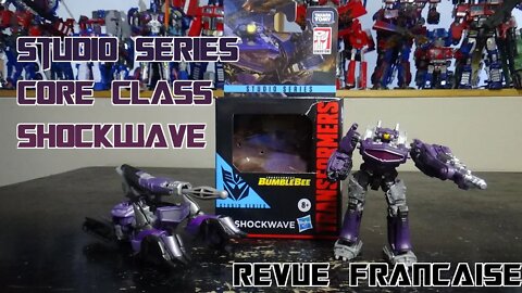 [Francais] Revue Video du Studio Series Core Class Shockwave