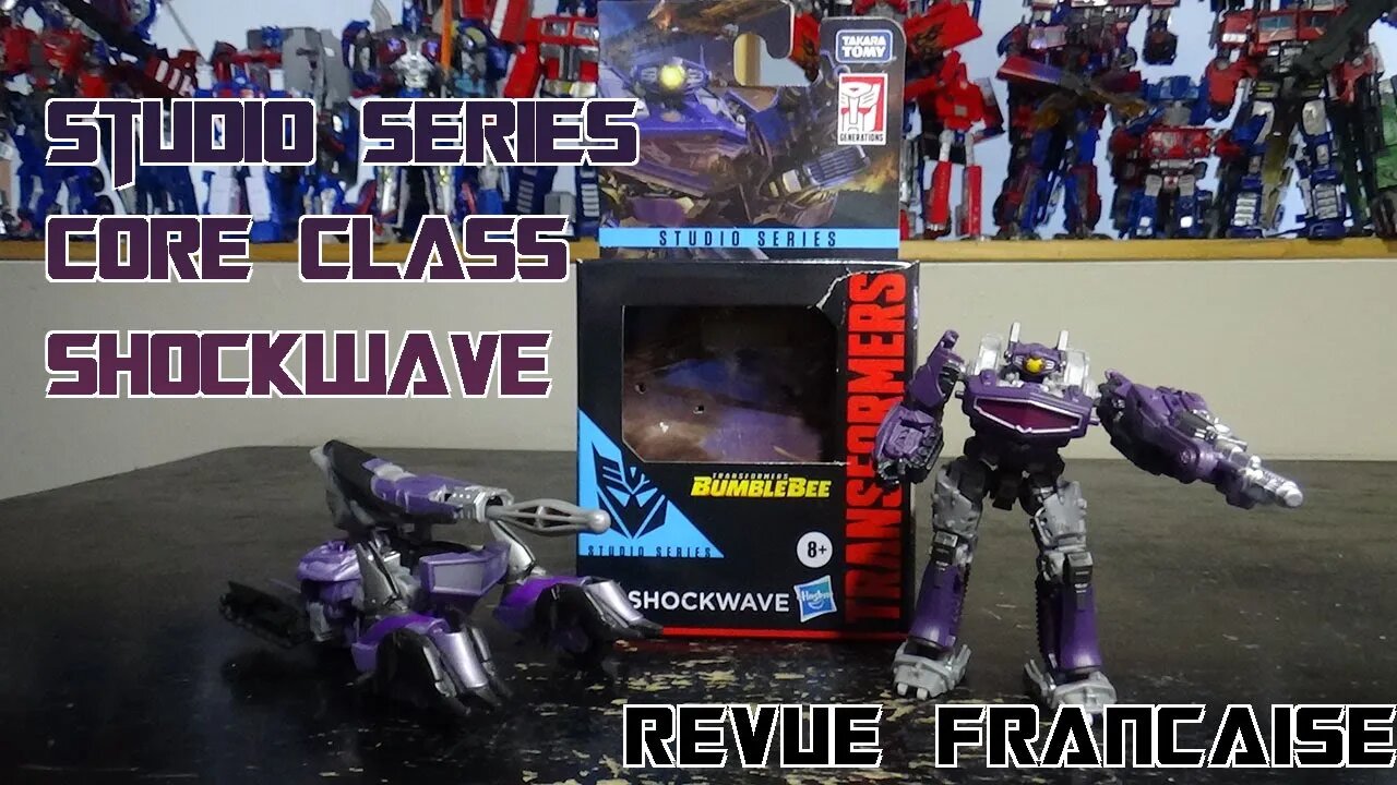 [Francais] Revue Video du Studio Series Core Class Shockwave