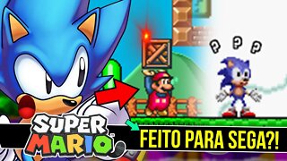 FAMOSO Super Mario feito para Sega !? | Mario do Mega Drive #shorts