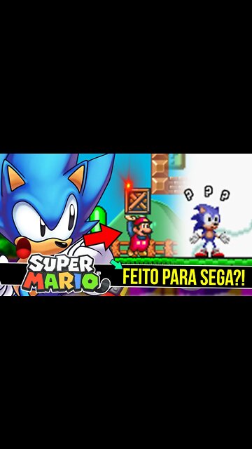 FAMOSO Super Mario feito para Sega !? | Mario do Mega Drive #shorts