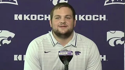 Kansas State Football | Cooper Beebe Press Conference | September 22, 2020