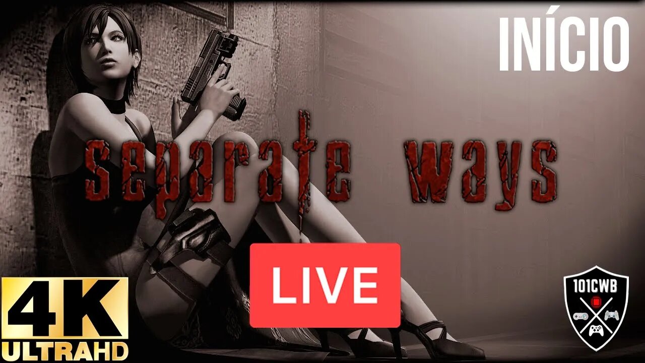 SEPARATE WAYS Resident Evil 4 Parte 1 INÍCIO PS3 4K 60fps #re4 #separateways