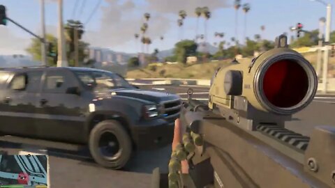 GTA 5 FIRST PERSON RTX 3080⁴ᴷ Five Star Rampage Shootout Action Gameplay NEXT GEN Maxed Out Gameplay