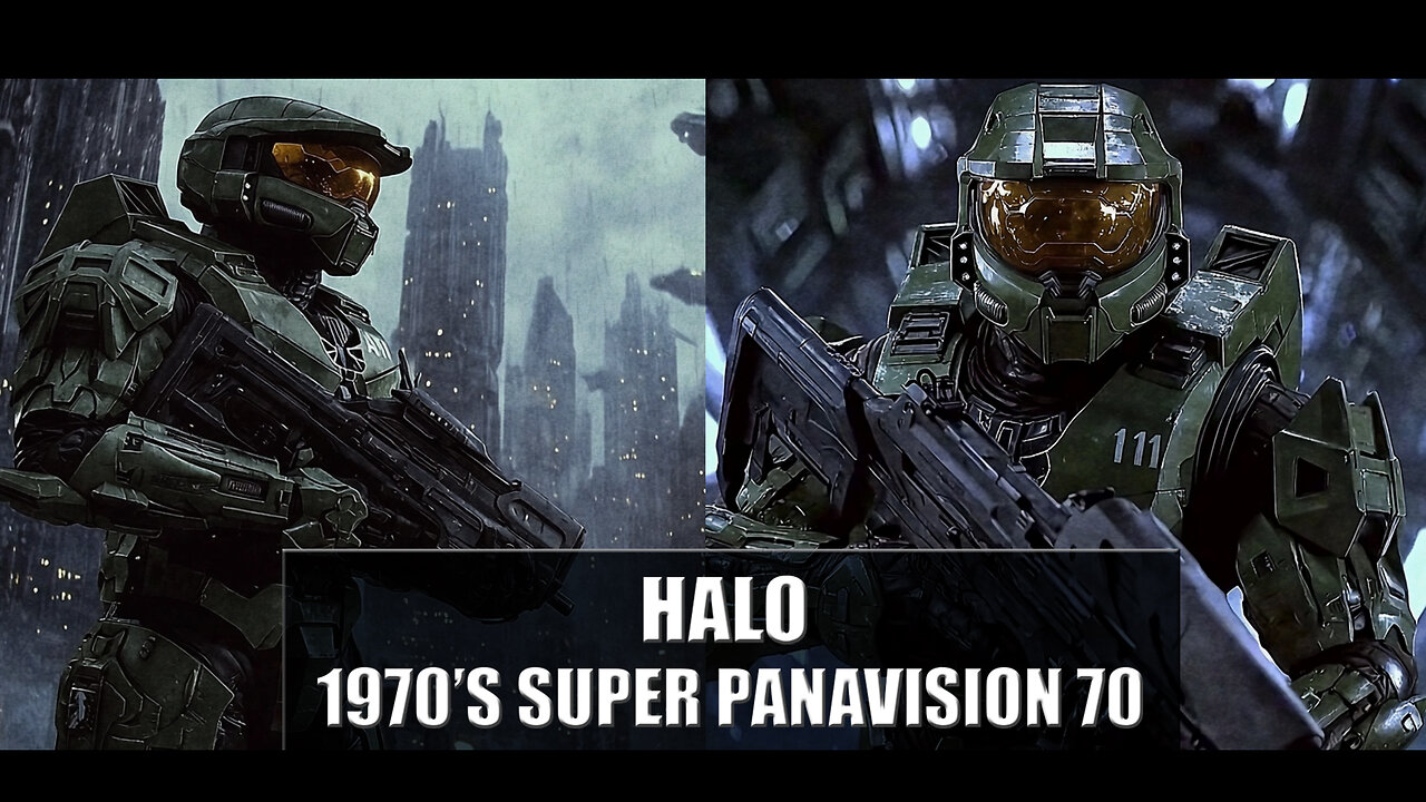 Halo: Combat Evolved 1970's Film Super Panavision 70 #minimax #halo #aianimation #superpanavision