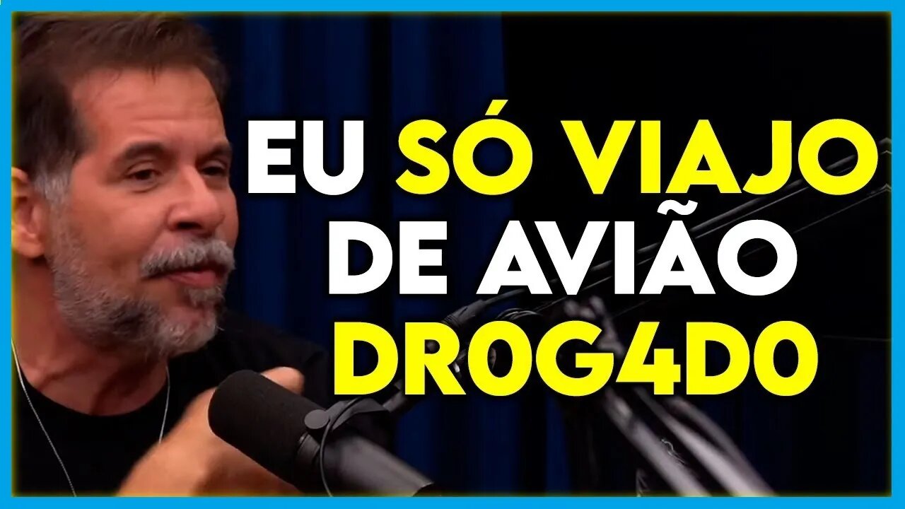 O MEDO DE ANDAR DE AVIÃO (LEANDRO HASSUM) #CortesPodcastTop #020