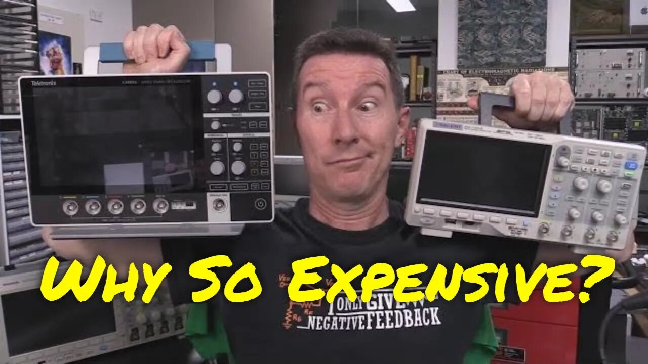 eevBLAB 101 - Why Are Tektronix Oscilloscopes So Expensive?