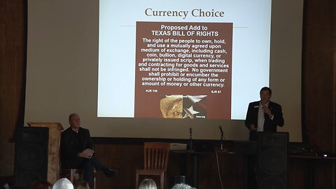 Fighting Inflation & CBDC - Texas Constitutional Enforcement 2025 Legislative Agenda Workshop