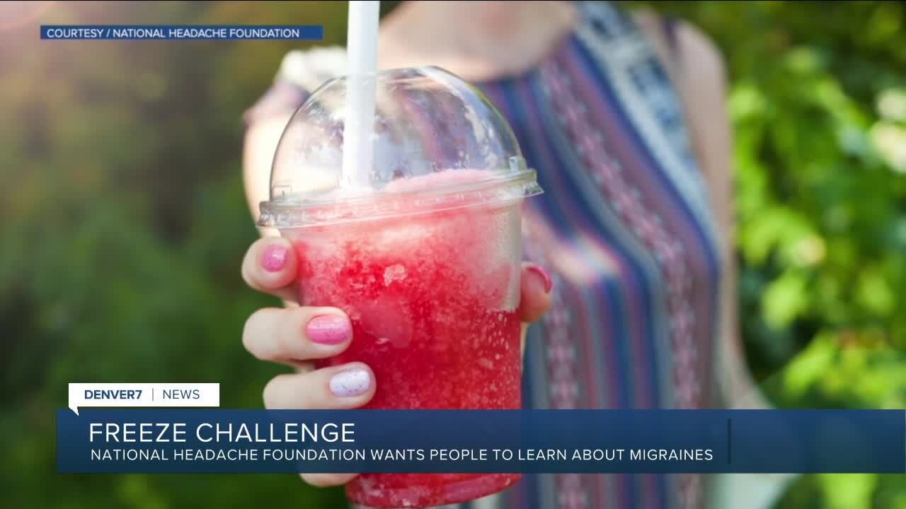 Brain freeze is new social media challenge