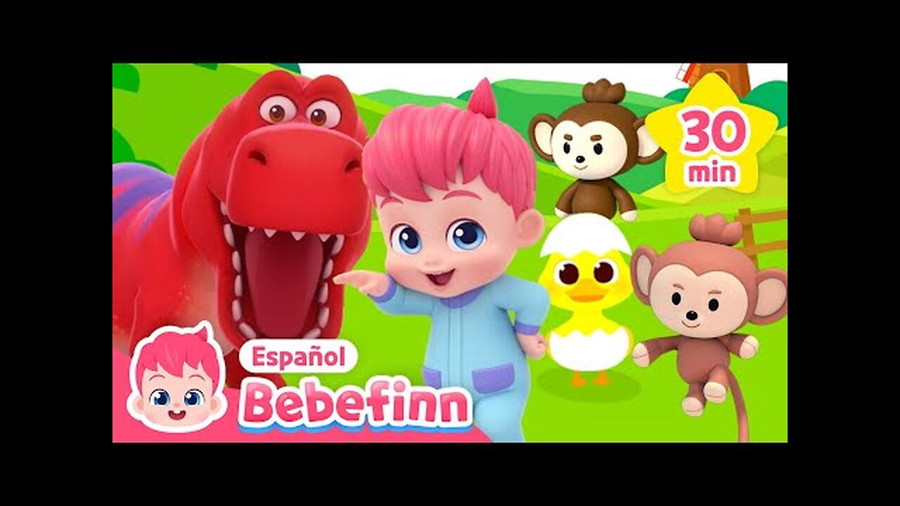 Los Animales Cantan y Bailan🎶 | Canciones Infantiles | Bebefinn en español