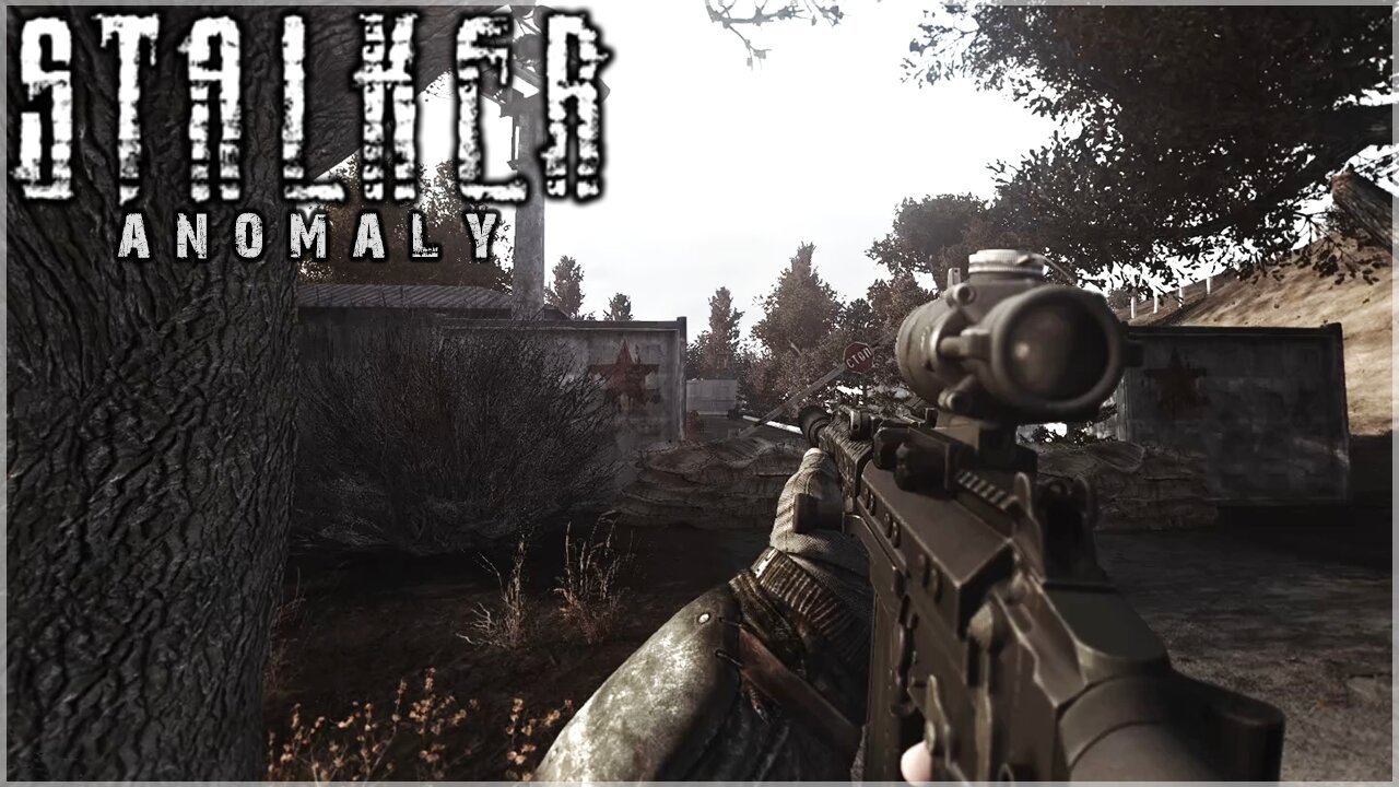 ☢️STALKER Anomaly · Attacking the Military Base · [FullHD 60ᶠᵖˢ] Immersive Gameplay #stalkeranomaly