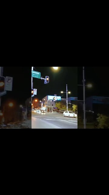 Night road at Sydney