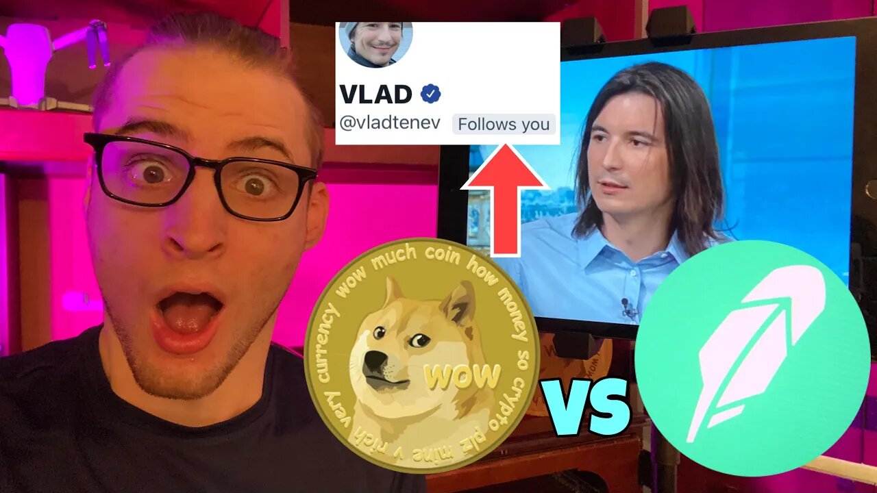 Robinhood CEO Just Followed Me! Vlad Tenev Dogecoin EXPOSED? ⚠️