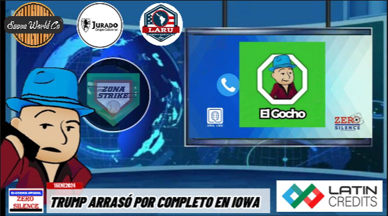 16ENE2024 | TRUMP ARRASÓ POR COMPLETO EN IOWA | ZERO SILENCE | [EL GOCHO]
