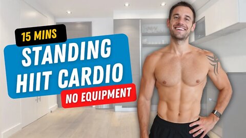 All Standing HIIT Cardio No Repeats | Burn Calories in just 15 Minutes