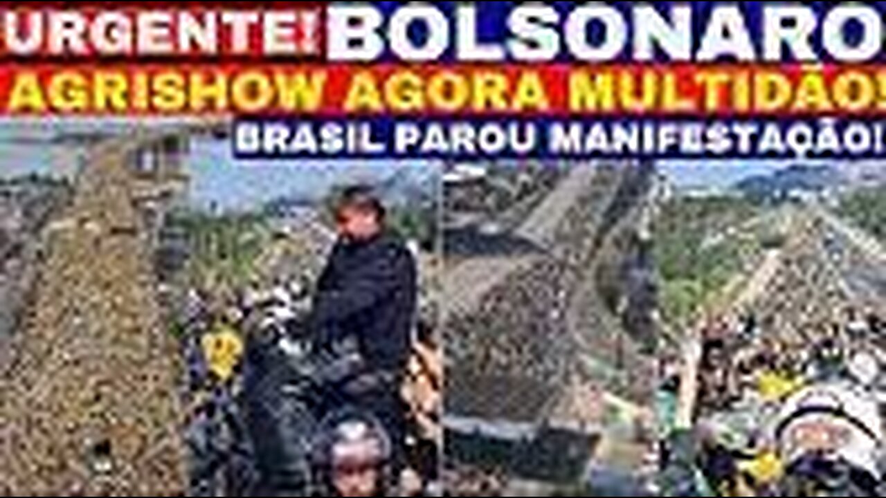 TV_NORDESTE NEWS = BOLSONARO NA AGRISHOW