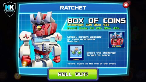 Angry Birds Transformers - Ratchet - Day 4 - Featuring Mirage