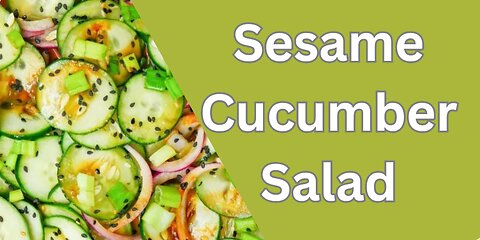 Sesame Cucumber Salad