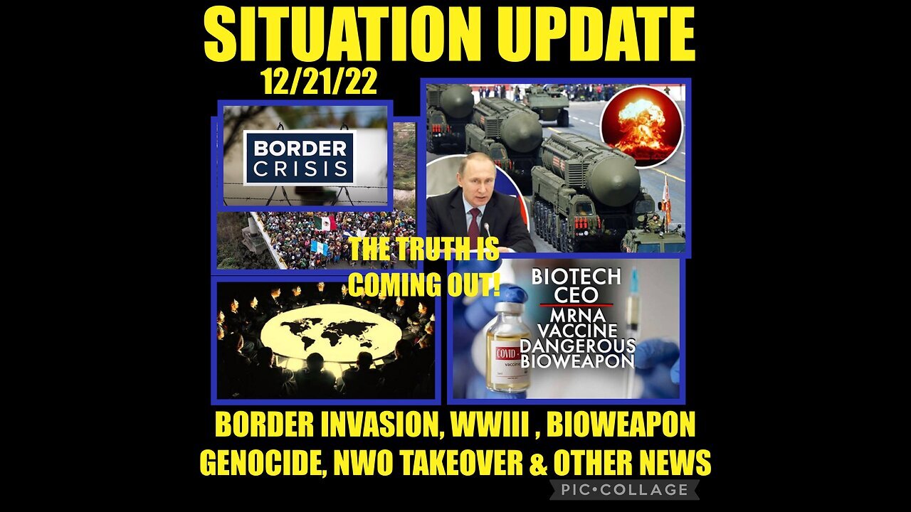 Situation Update 12.21.22 ~ White Hats In Control ~ Military News World