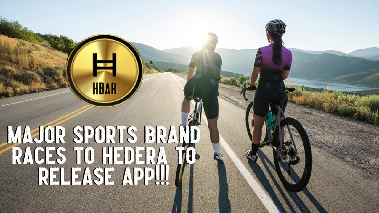 Major Sports Brand Races To Hedera To Release App!!!