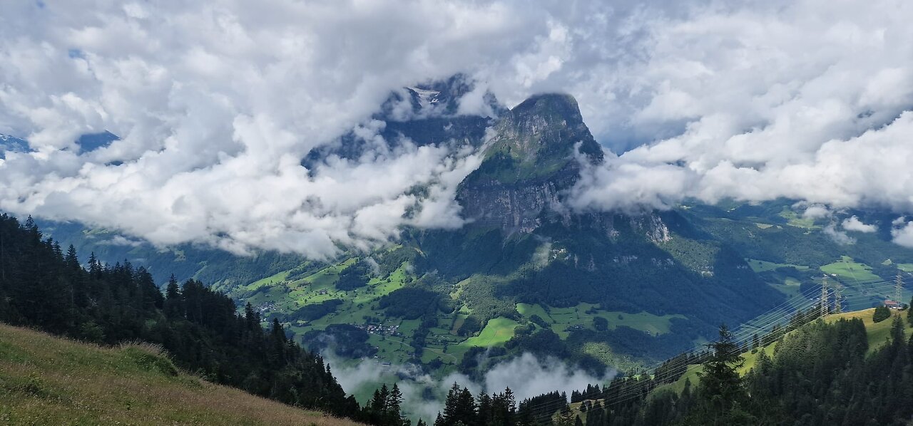 Among the clouds: Switzerland