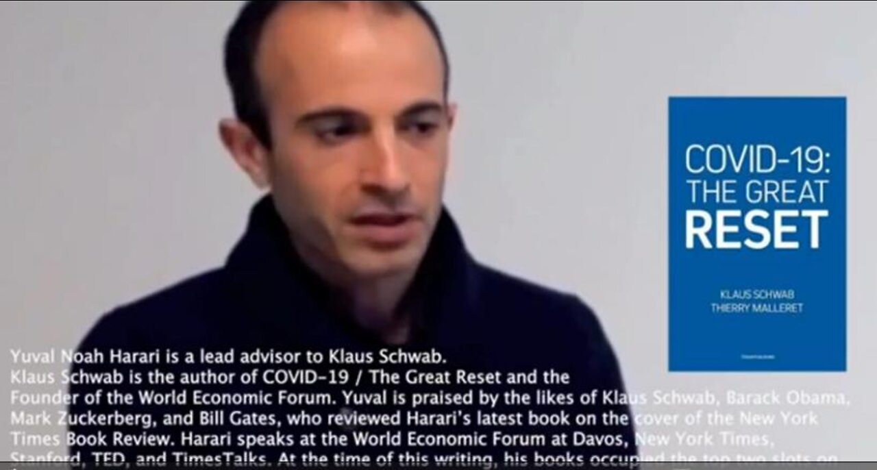 Big Question: What To Do With All The "Useless" People - Yuval Noah Harari (Klaus Schwab lead adviser)