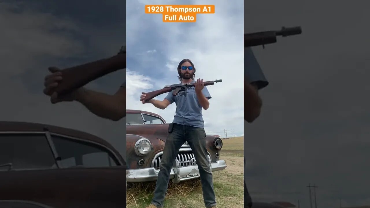 1928 Thompson A1 Machine Gun #shorts #thompson