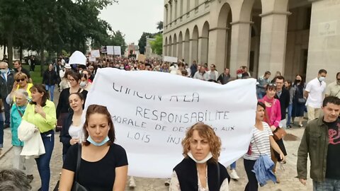 ORLÉANS 17/07/2021 - Manifestation pour la LIBERTÉ