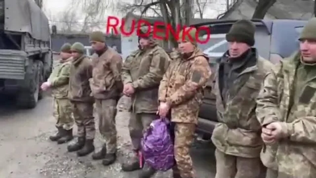 Captured Ukraine Soldiers - if recognised let families know they are alive