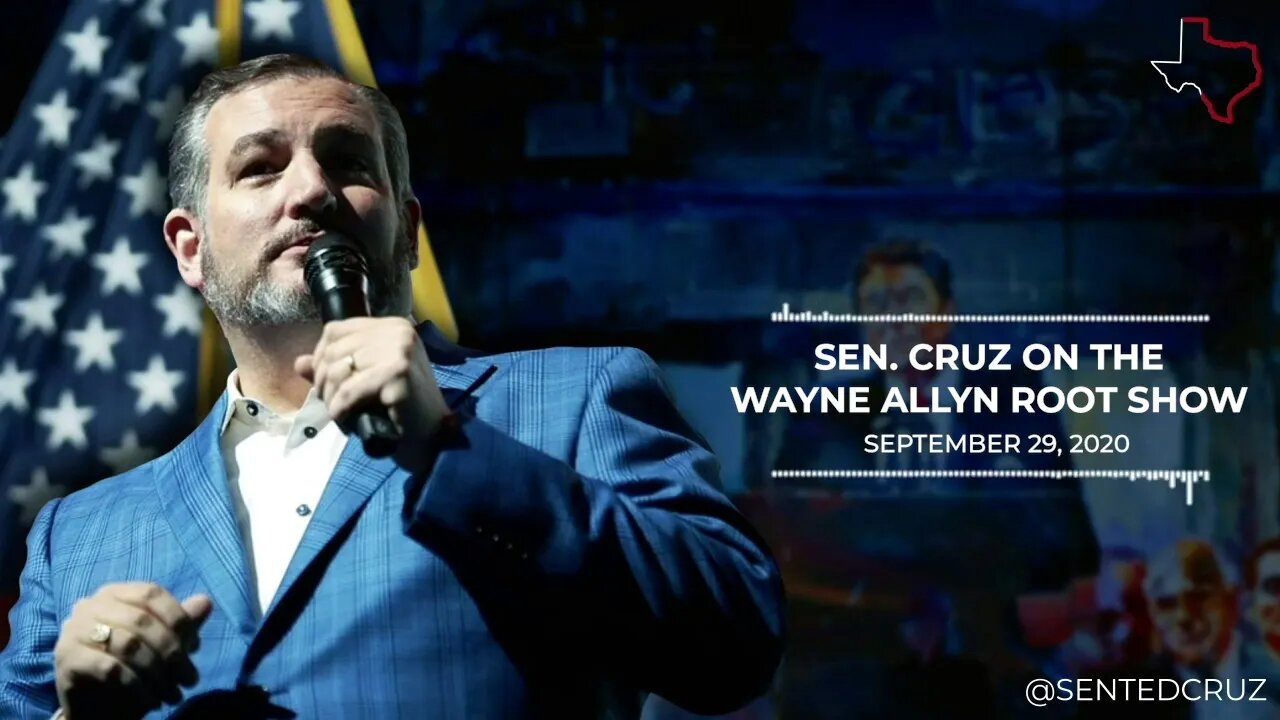 Sen. Cruz Discusses SCOTUS on the Wayne Allyn Root Show