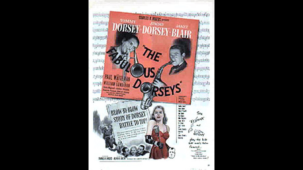 The Fabulous Dorseys 1947 Biography, Music, Romance movie