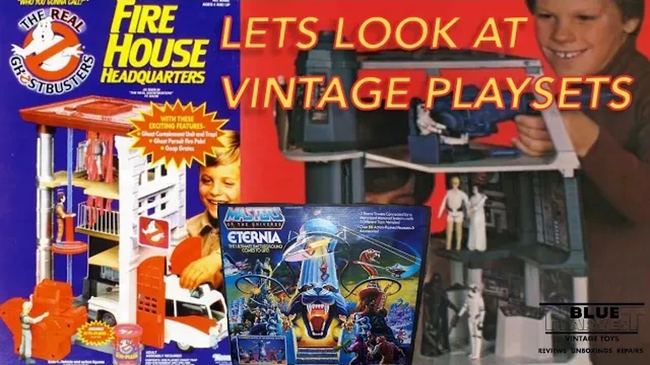 LETS LOOK AT VINTAGE PLAYSETS