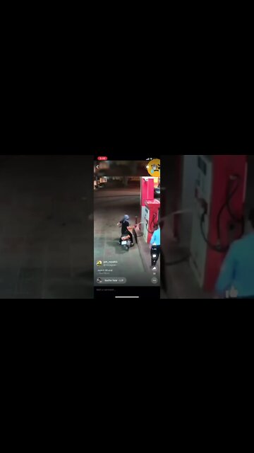 Gas Station Arson #shorts #dashcams