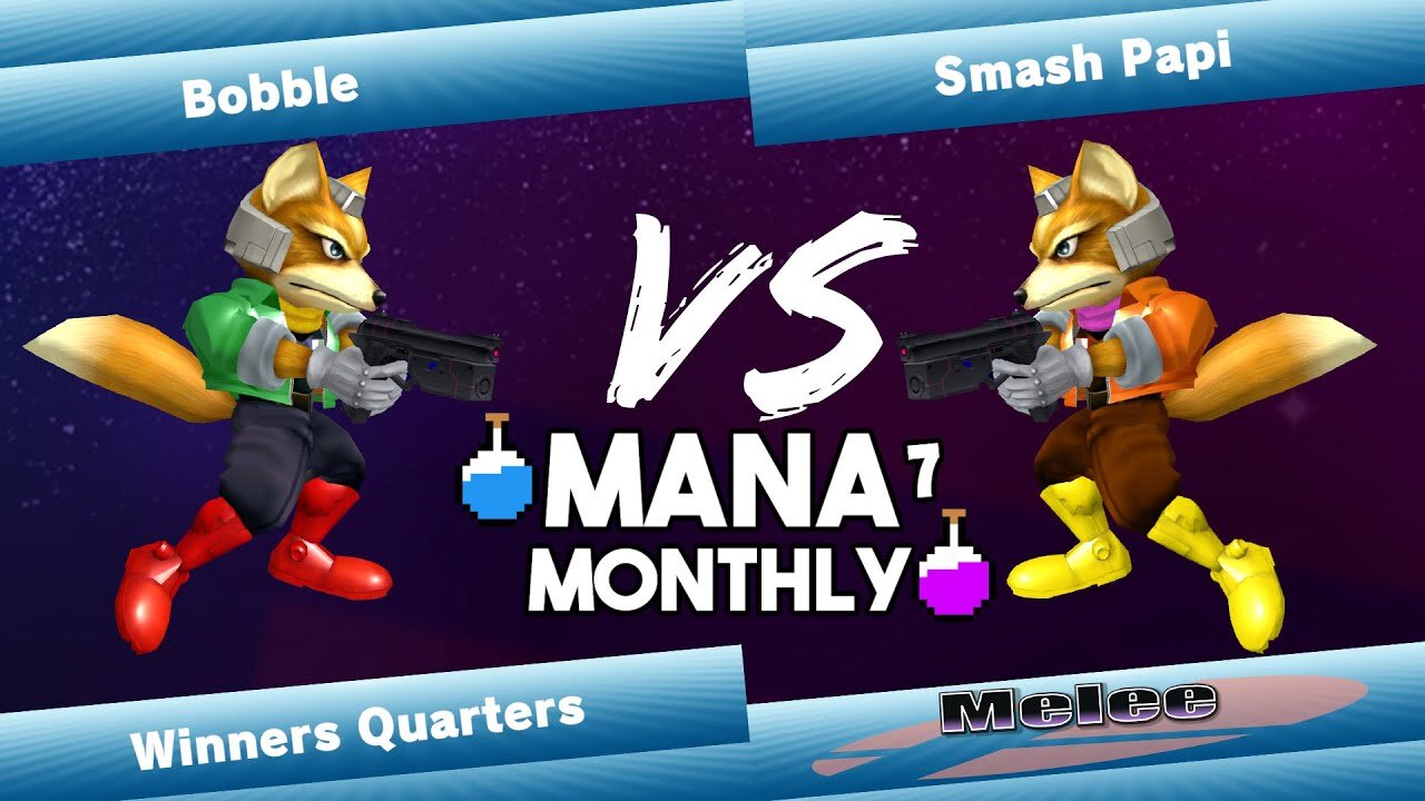 Mana Monthly 7 - Bobble (Fox) vs Smash Papi (Fox) Smash Melee Tournament