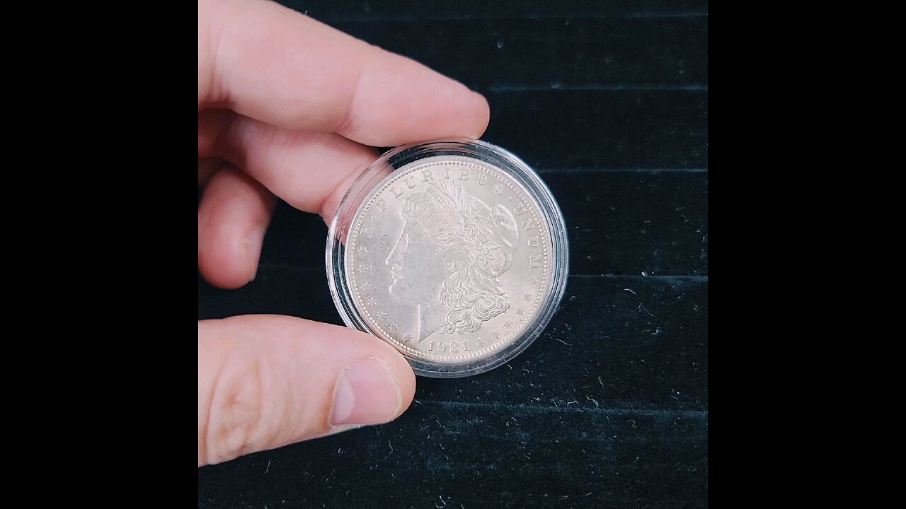 Morgan silver dollar #coins #trendingvideo #popularcreator #viralvideo #foryoupageofficiall #coin